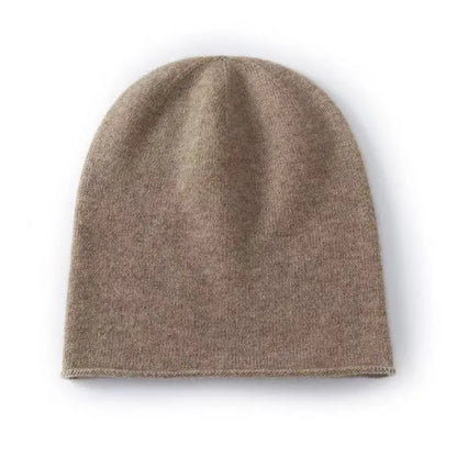 Women’s Knitted Mink Cashmere Hat