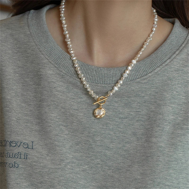 Baroque Pearl Necklace