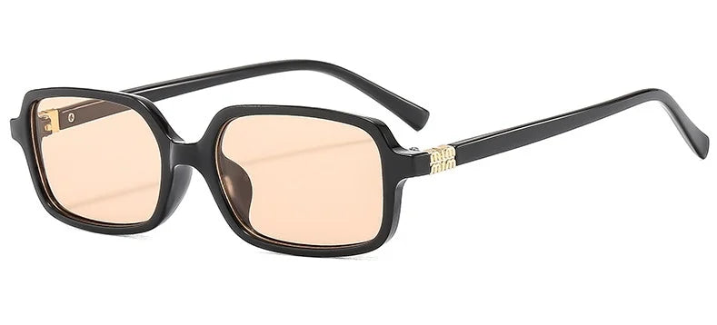 Luxury Vintage Rectangle Sunglasses