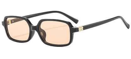 Luxury Vintage Rectangle Sunglasses