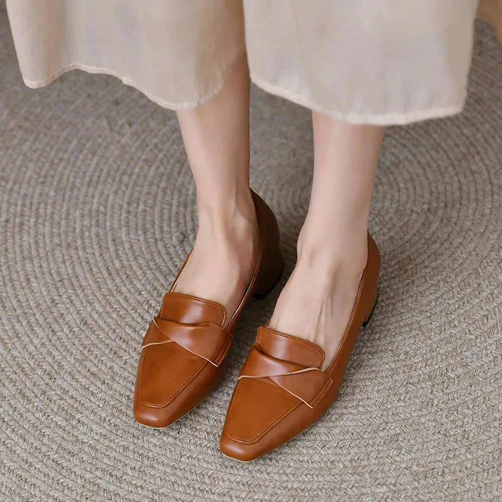 Square Toe Pumps