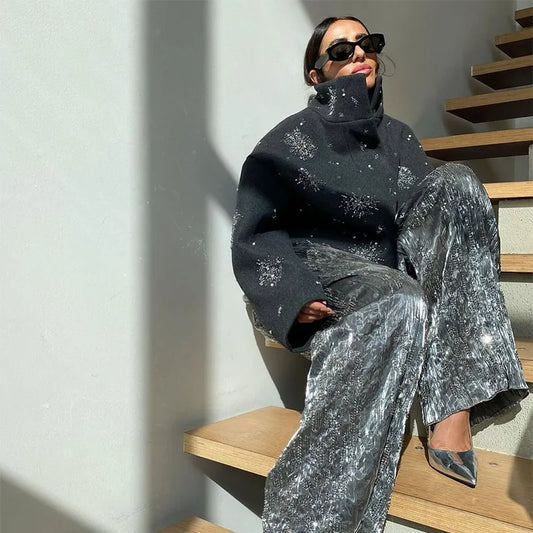 Embroidered Loose Jacket