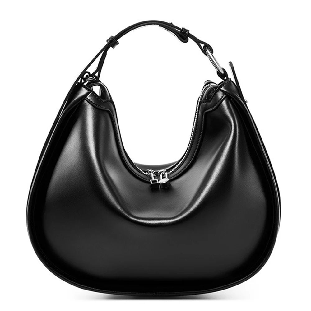 Premium Leather Hobo Bag