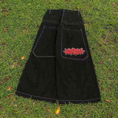 Joker embroidered jeans