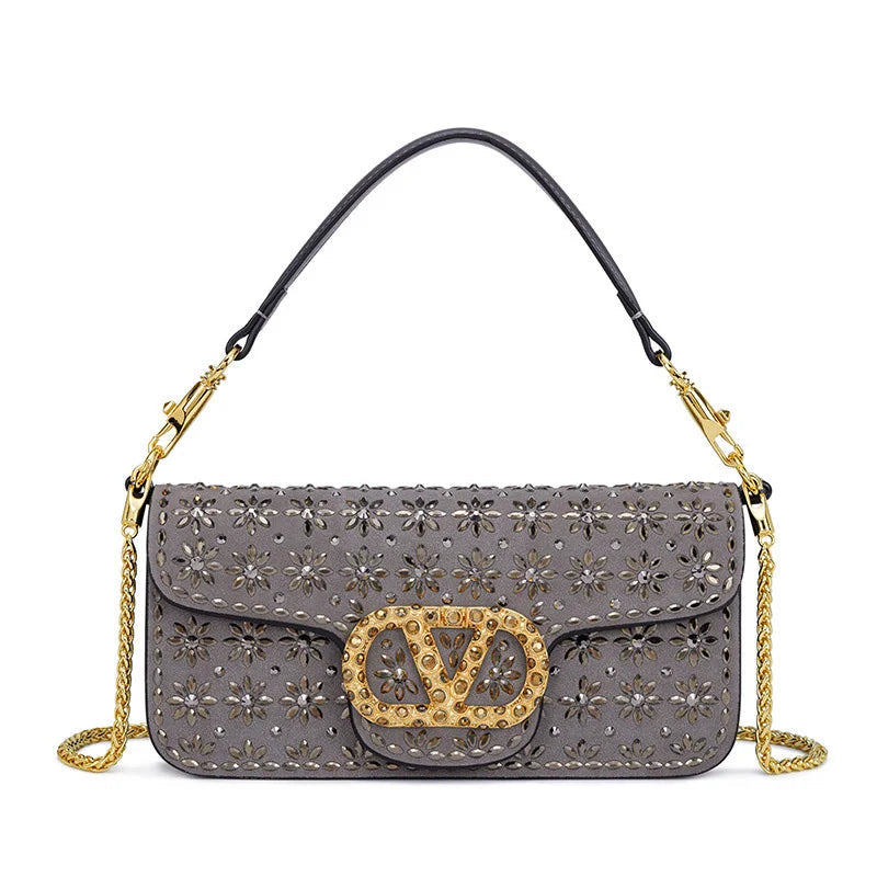 VM FASHION KISS Diamond-Embellished Women’s Handbag