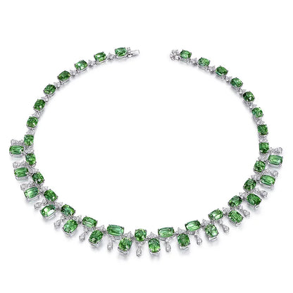 Green Tourmaline Choker