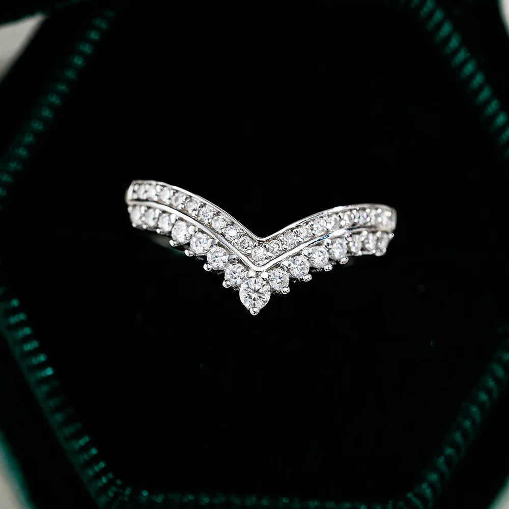 Moissanite Wedding Ring