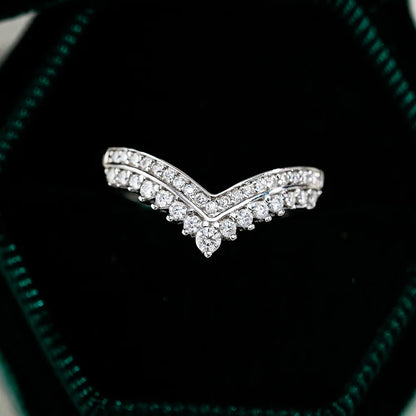 Moissanite Wedding Ring