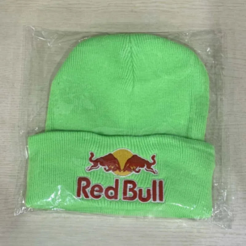Red Bull Embroidered Knitted Beanie