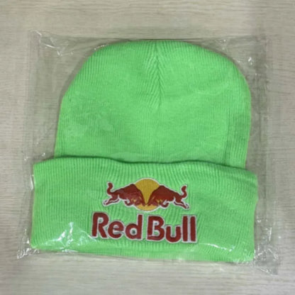 Red Bull Embroidered Knitted Beanie