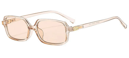 Luxury Vintage Rectangle Sunglasses