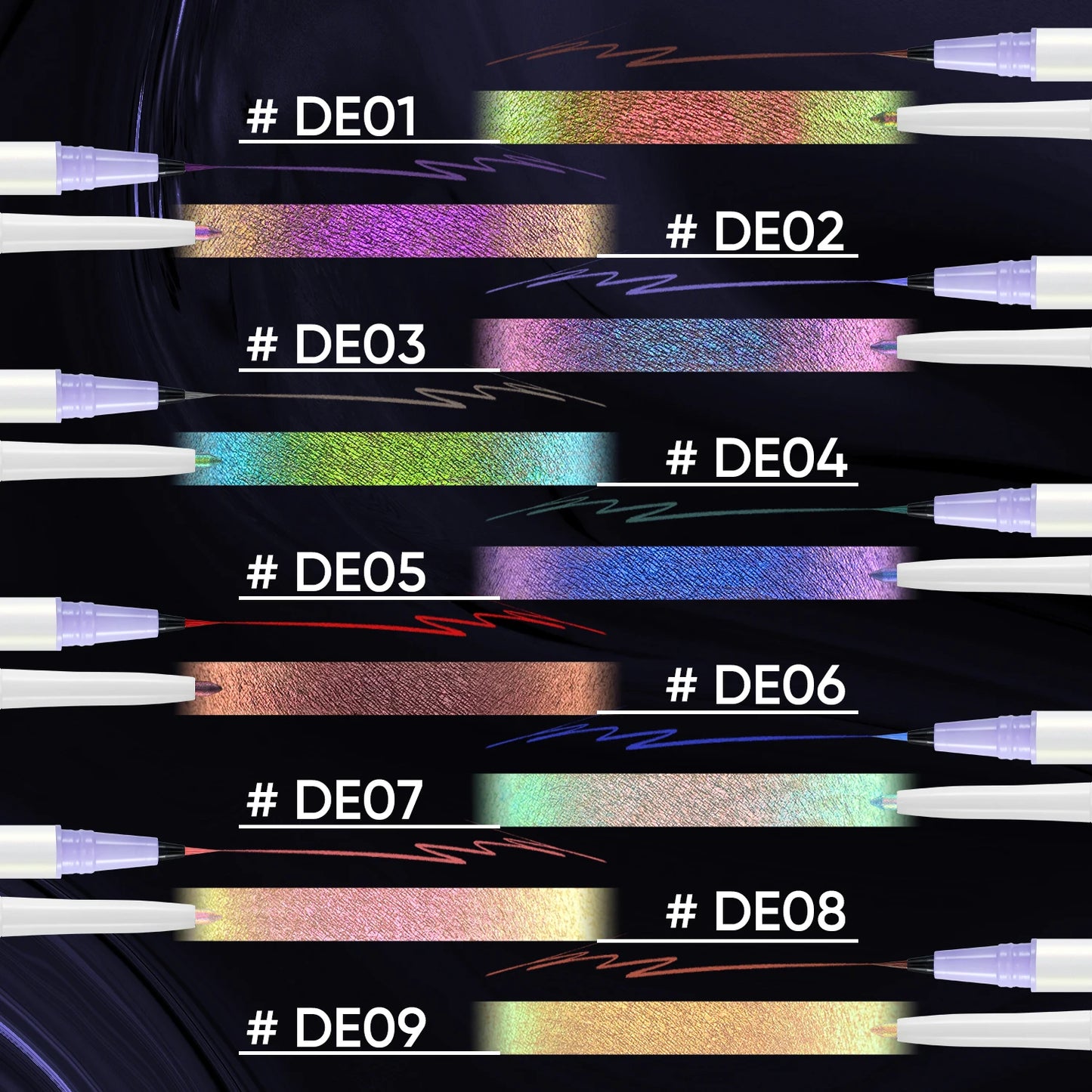 CHARMACY 2-in-1 Duochrome Eyeliner Gel Pencil