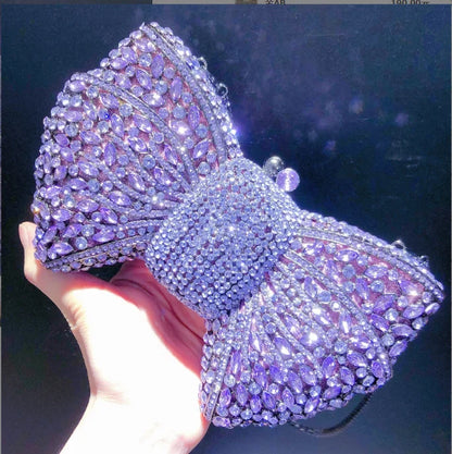 Rhinestone Evening Clutch Purse