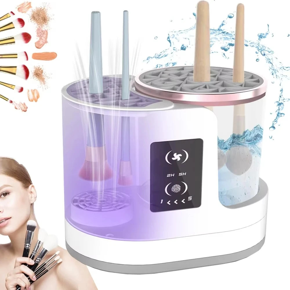 3-in-1 Electric Makeup Brush Cleaner