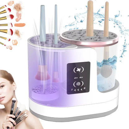 3-in-1 Electric Makeup Brush Cleaner