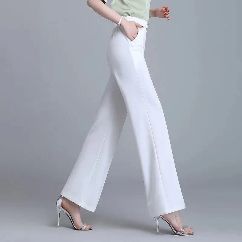 High Waist Wide-Leg Pants