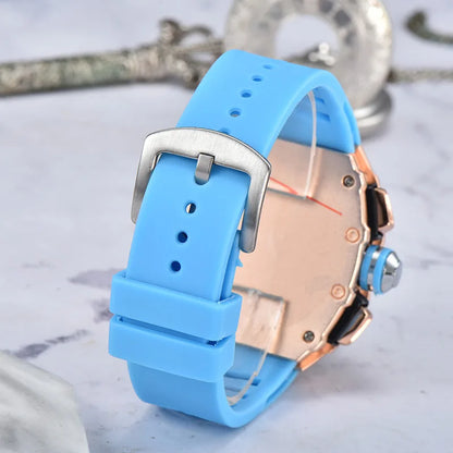 Multifunctional Barrel Quartz Watch