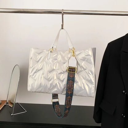 Fashion Large Quilted Tote Bag