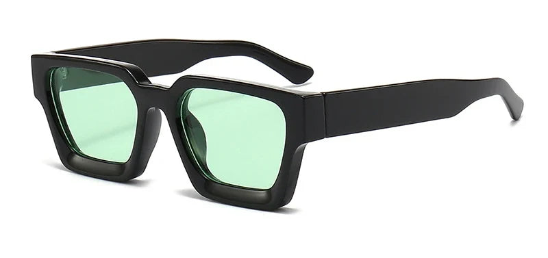 Steampunk square sunglasses