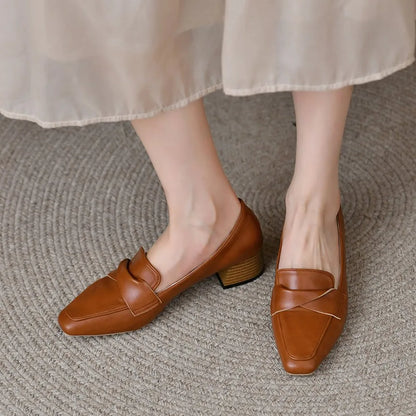 Square Toe Pumps