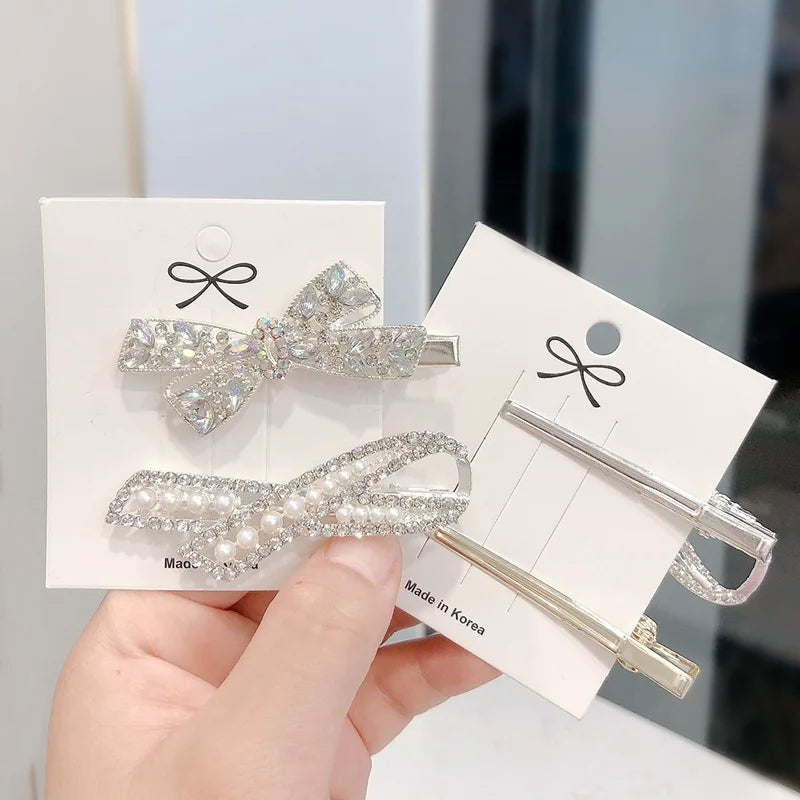 Pearl Hair Clips Set