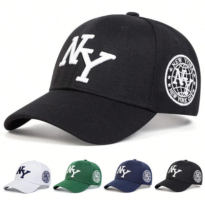 Letter Embroidery Cap