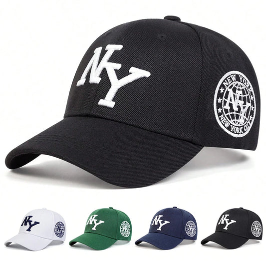 Letter Embroidery Cap