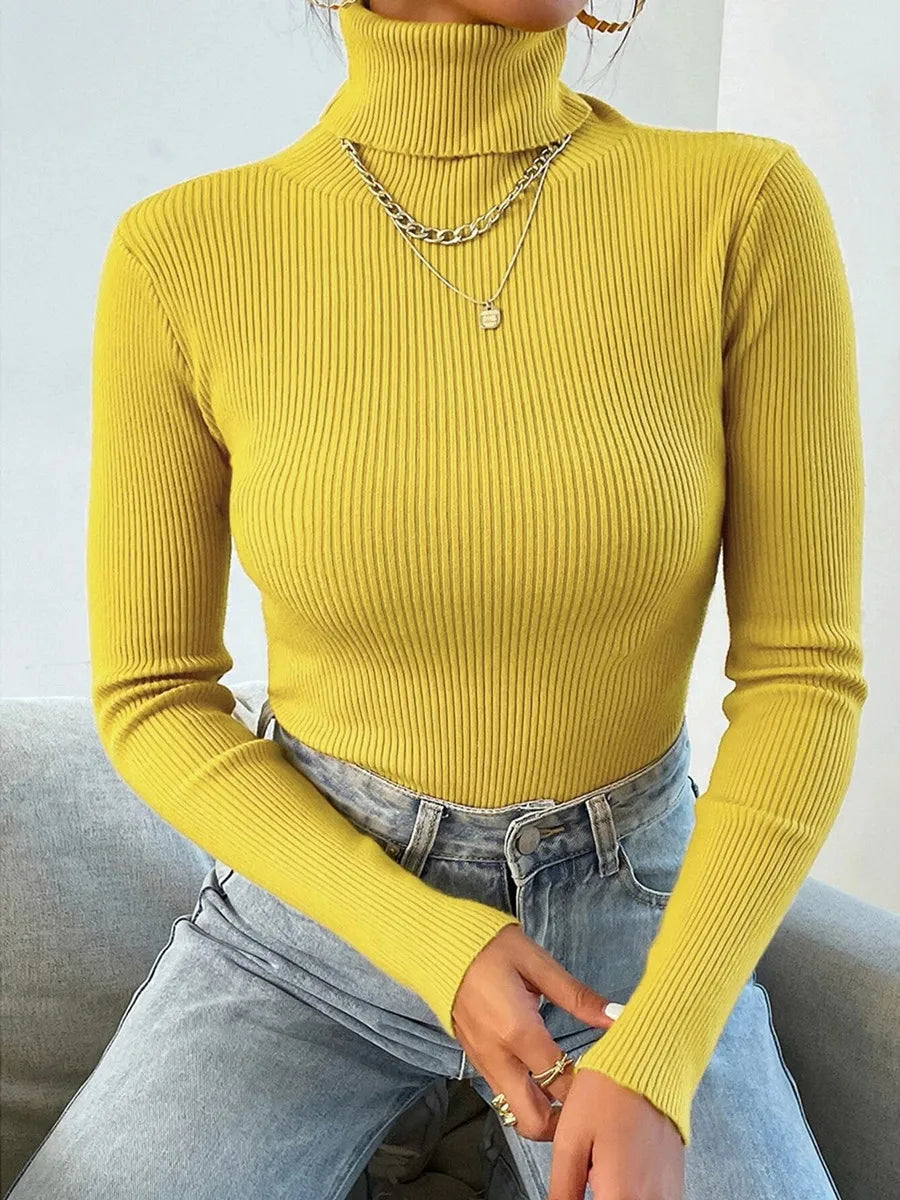 Cozy Ribbed Turtleneck