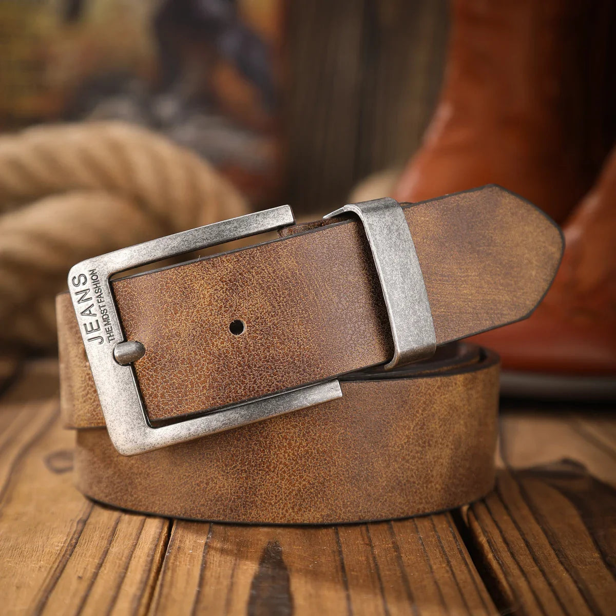 Casual retro PU belt