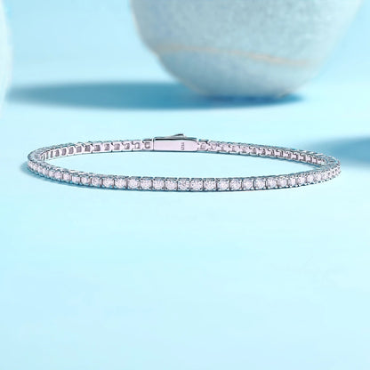 Elegant Moissanite Tennis Bracelet