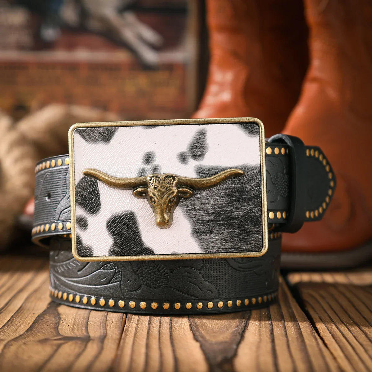 Casual retro PU belt