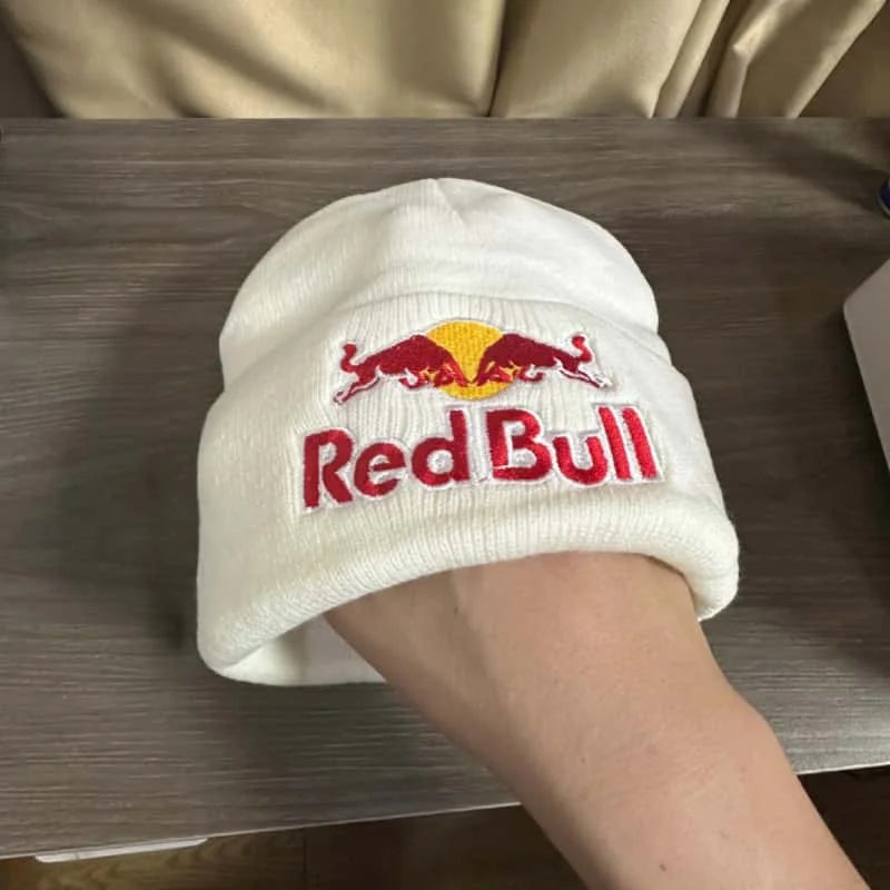 Red Bull Embroidered Knitted Beanie