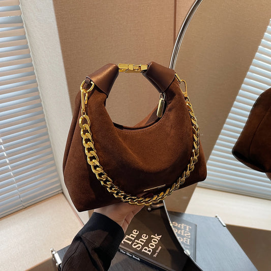 Frosted Retro Moon Bag
