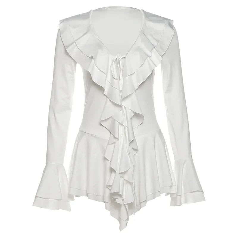 Autumn Irregular Hem Dress