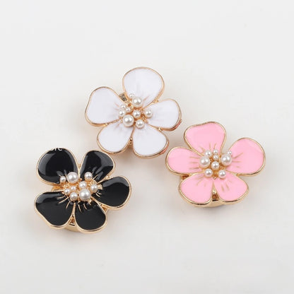 Pearl Camellia Cufflink