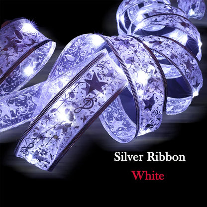 LED Christmas Ribbon Lights