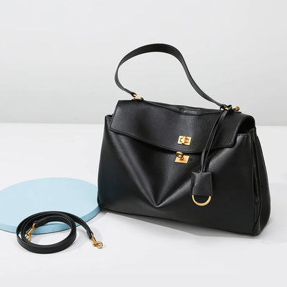 Large Capacity PU Leather Tote Bag