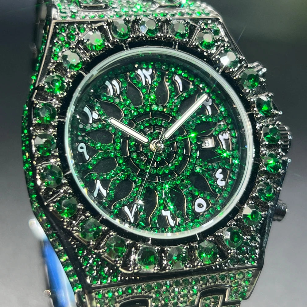 Luxury Iced Out Men’s Watch