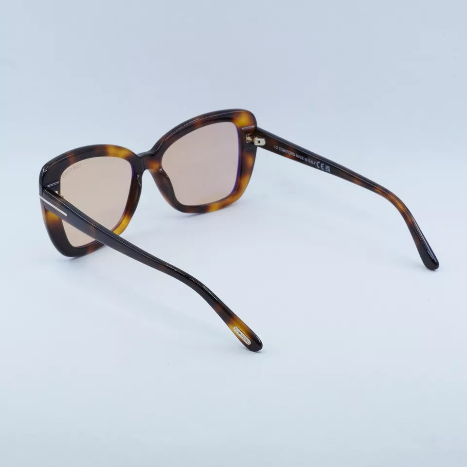 NEW TOM FORD MAEVE BLONDE HAVANA/PHOTOCHROMIC SUNGLASSES - Clairely Amazing