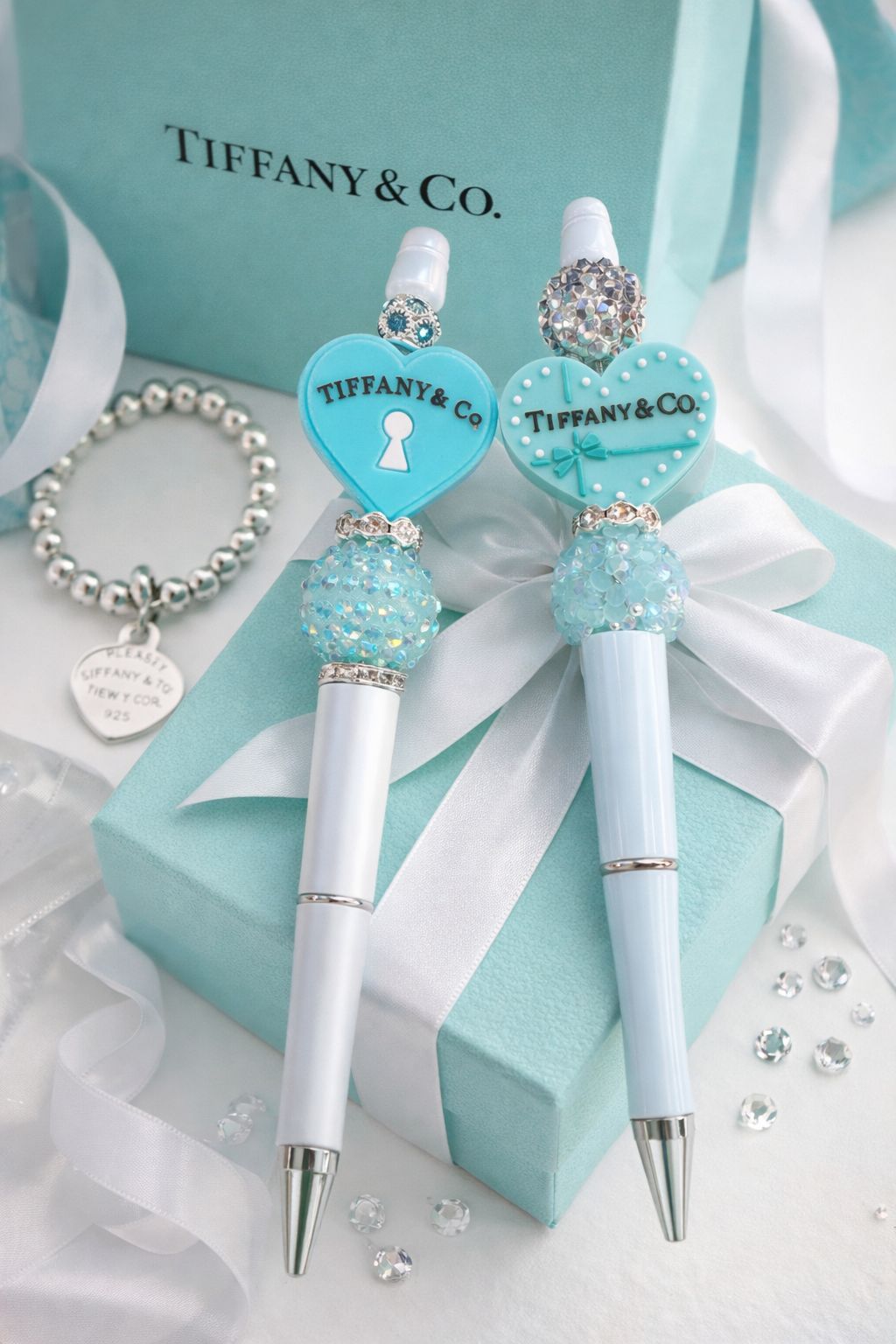Luxury Crystal Beaded Statement Pens | Elegant Giftable Writing Pens | Multiple Styles