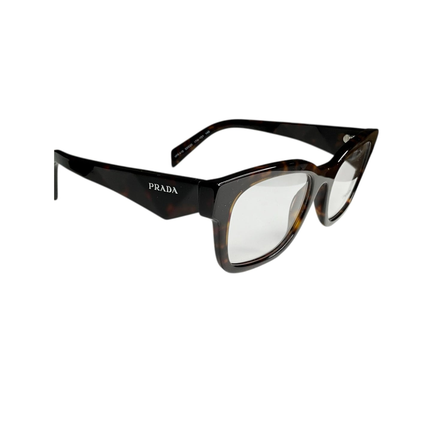 Prada PR A10V Eyeglasses Havana Red