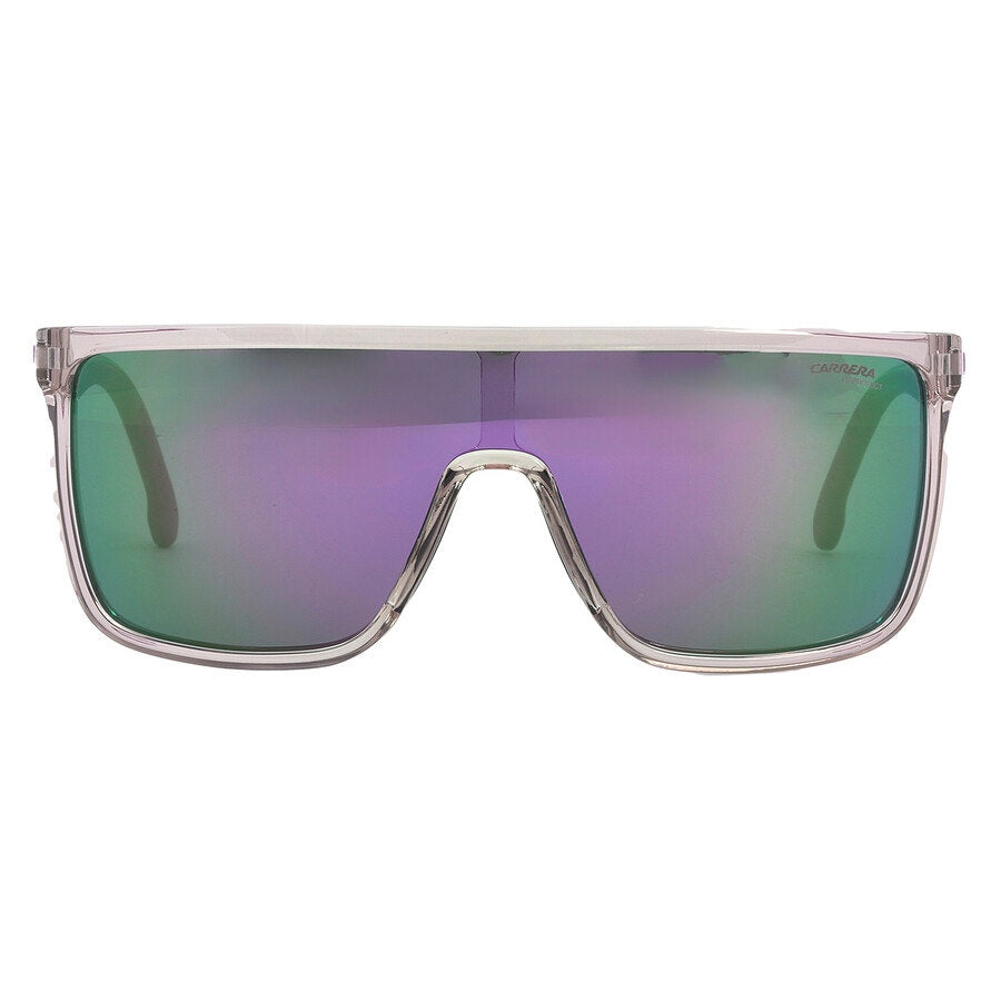 Carrera Violet Green Shield Unisex Sunglasses