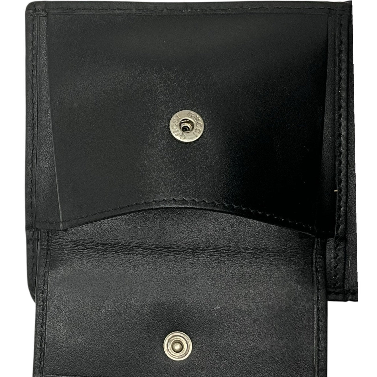 Gucci Black GG Bifold Wallet