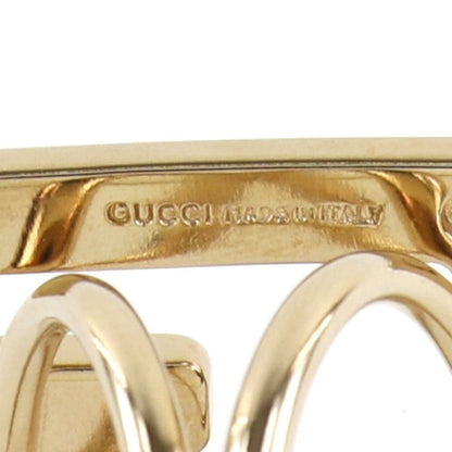 Gucci G logo gold plating gold ladies scarf ring