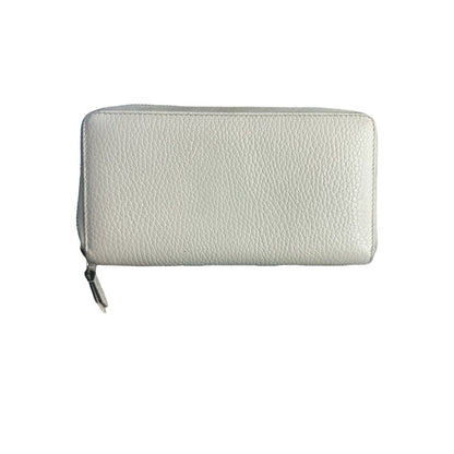 Gucci Beige Leather Logo Wallet