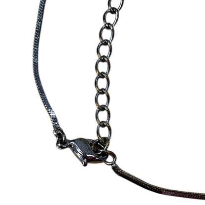 Dior Oblique Trotter Necklace Blue