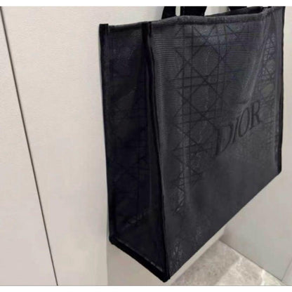 Dior Beauty Black Mesh Tote Bag – (GWP)