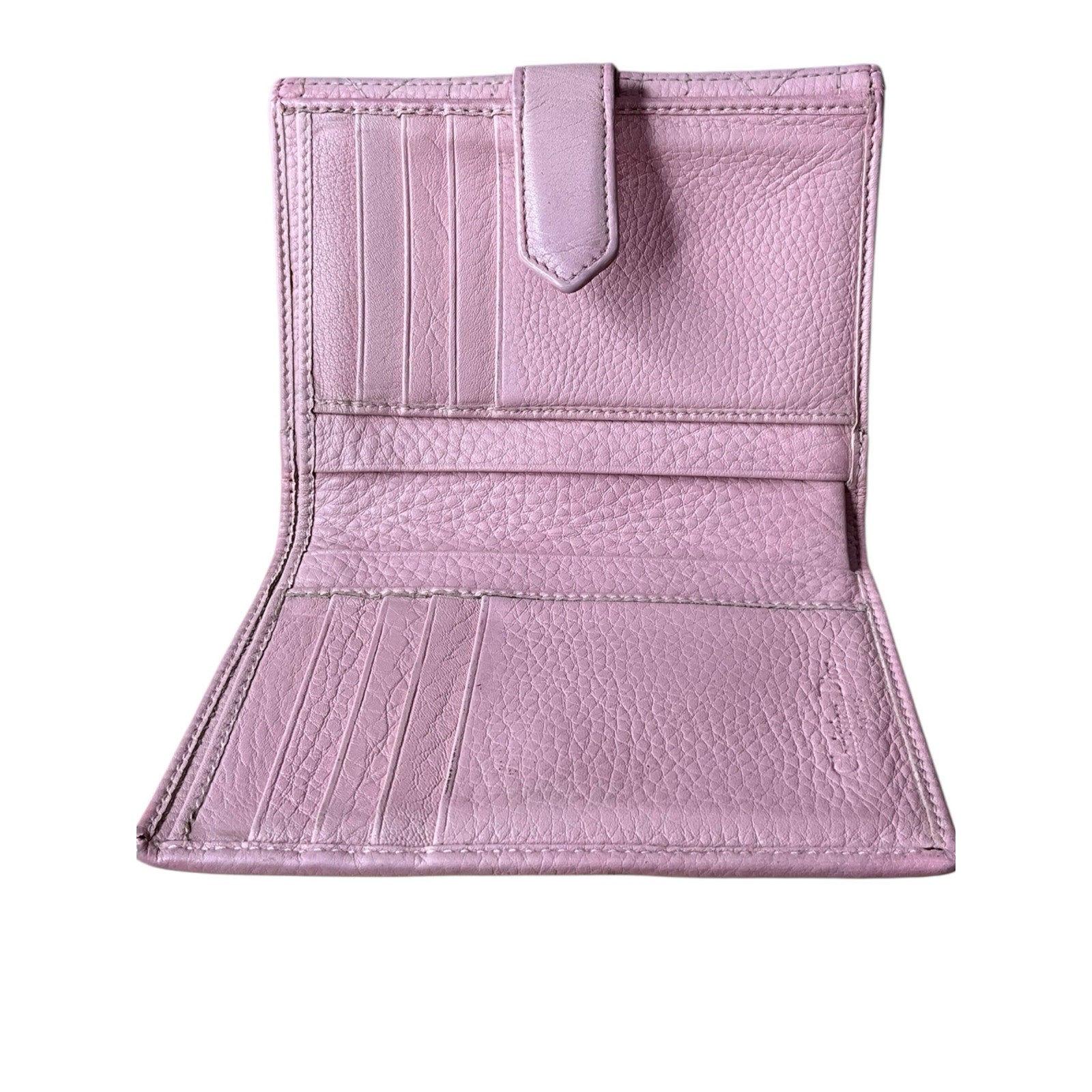 Authentic Dior Pink Cannage Wallet – Pre-Owned
