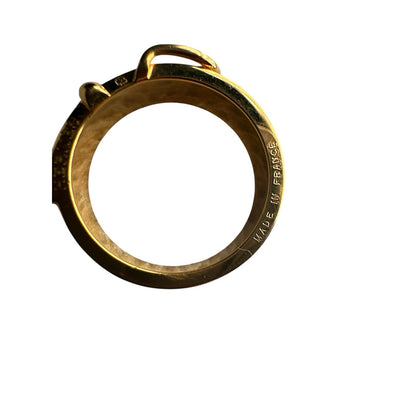 Hermes Belt Buckle Scarf Ring