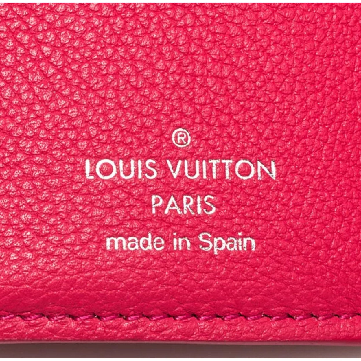 Louis Vuitton pink wallet